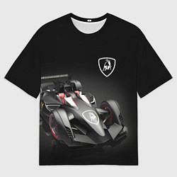 Мужская футболка оверсайз Lamborghini F1