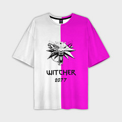 Футболка оверсайз мужская The Witcher line, цвет: 3D-принт
