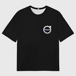 Футболка оверсайз мужская Volvo logo auto, цвет: 3D-принт