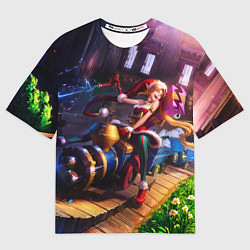 Мужская футболка оверсайз Elf Jinx