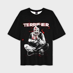 Футболка оверсайз мужская Terrifier clown Art, цвет: 3D-принт