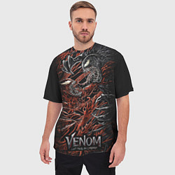 Футболка оверсайз мужская Venom vs Carnage, цвет: 3D-принт — фото 2
