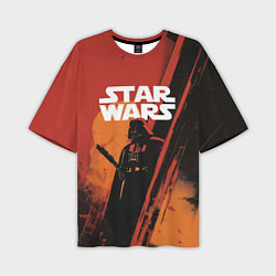 Футболка оверсайз мужская Darth Vader - Star Wars, цвет: 3D-принт