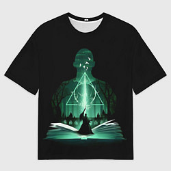 Футболка оверсайз мужская Лорд Волан-де-Морт, цвет: 3D-принт