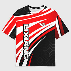 Футболка оверсайз мужская Lixiang- red sport uniform, цвет: 3D-принт