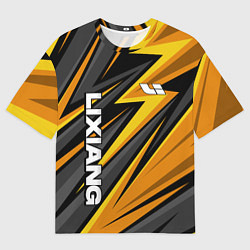 Мужская футболка оверсайз Lixiang- gold edition