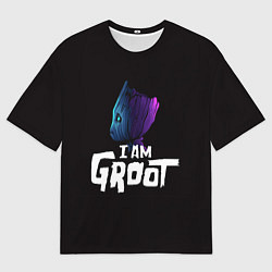 Футболка оверсайз мужская Я есть Грут, цвет: 3D-принт