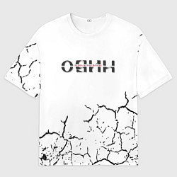 Футболка оверсайз мужская Один в поле не воин, цвет: 3D-принт