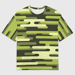 Мужская футболка оверсайз Камуфляжная форма