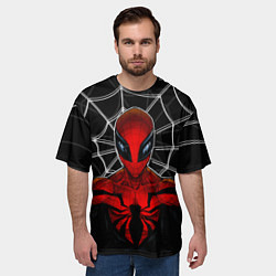 Футболка оверсайз мужская Человек паук игра, цвет: 3D-принт — фото 2