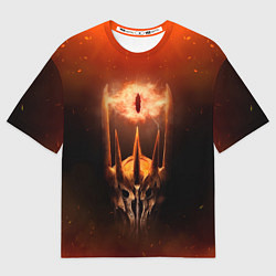 Футболка оверсайз мужская Саурон Властелин колец, цвет: 3D-принт