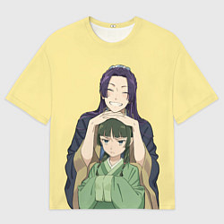 Футболка оверсайз мужская Джинши и Маомао - монолог фармацевта, цвет: 3D-принт