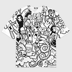 Мужская футболка оверсайз Каляки маляки