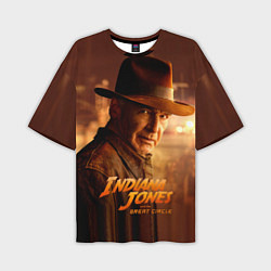 Футболка оверсайз мужская Indiana Jones and the Great Circle, цвет: 3D-принт