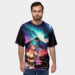 Футболка оверсайз мужская Silvervale, цвет: 3D-принт — фото 2