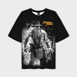Футболка оверсайз мужская Indiana Jones, цвет: 3D-принт