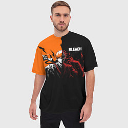Футболка оверсайз мужская Bleach Ичиго Куросаки, цвет: 3D-принт — фото 2
