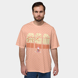 Футболка оверсайз мужская Spy x Family Anya Cute, цвет: 3D-принт — фото 2