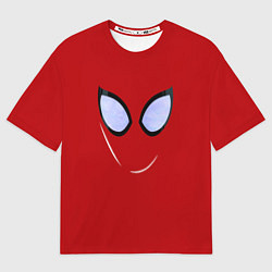 Мужская футболка оверсайз Человек паук глаза питера