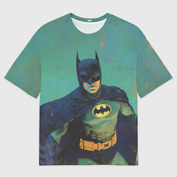 Футболка оверсайз мужская Злой Бэтмен, цвет: 3D-принт