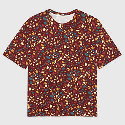 Мужская футболка оверсайз Садовая дорожка