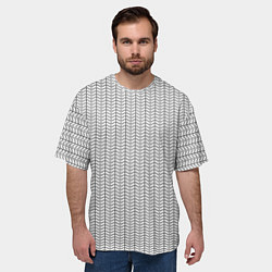 Футболка оверсайз мужская Протектор, цвет: 3D-принт — фото 2