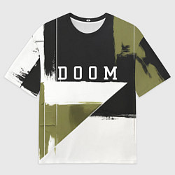 Футболка оверсайз мужская Doom The Dark Ages, цвет: 3D-принт