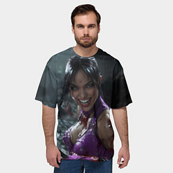 Футболка оверсайз мужская Счастливая Милина МК, цвет: 3D-принт — фото 2