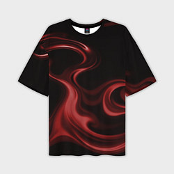 Мужская футболка оверсайз Color red