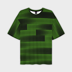 Футболка оверсайз мужская The color is green brick, цвет: 3D-принт