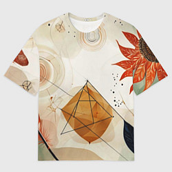 Футболка оверсайз мужская Boho style, цвет: 3D-принт