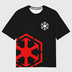 Футболка оверсайз мужская Sith code, цвет: 3D-принт