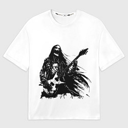 Футболка оверсайз мужская Амбассадор рока, цвет: 3D-принт