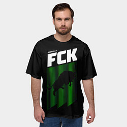 Футболка оверсайз мужская FC Krasnodar, цвет: 3D-принт — фото 2