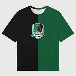 Футболка оверсайз мужская Кривцов - ФК Краснодар, цвет: 3D-принт