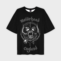 Футболка оверсайз мужская Motorhead логотип, цвет: 3D-принт