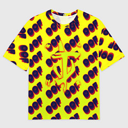 Мужская футболка оверсайз Doom off