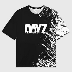 Футболка оверсайз мужская Dayz брызги красок, цвет: 3D-принт