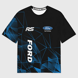 Футболка оверсайз мужская Ford RS, цвет: 3D-принт