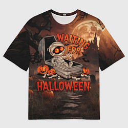 Футболка оверсайз мужская Мумия в ожидании, цвет: 3D-принт