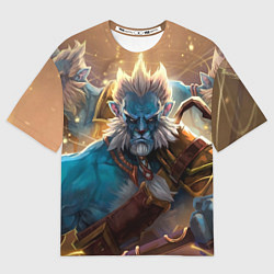 Футболка оверсайз мужская Phantom Lancer, цвет: 3D-принт