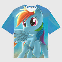 Мужская футболка оверсайз My littlle pony