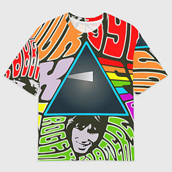 Футболка оверсайз мужская Pink Floyd, цвет: 3D-принт