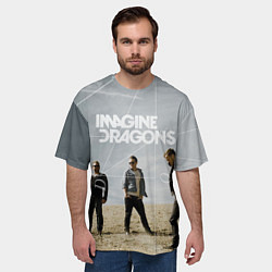 Футболка оверсайз мужская Imagine Dragons: Boys, цвет: 3D-принт — фото 2