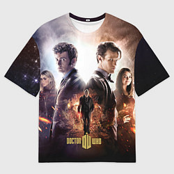 Футболка оверсайз мужская Doctor Who: Heritage, цвет: 3D-принт