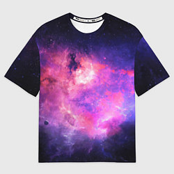 Мужская футболка оверсайз Космос