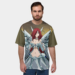 Футболка оверсайз мужская Fairy tail, цвет: 3D-принт — фото 2