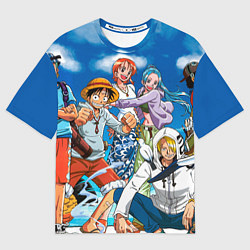 Мужская футболка оверсайз One Piece