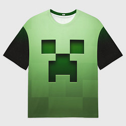 Футболка оверсайз мужская Creeper Face, цвет: 3D-принт