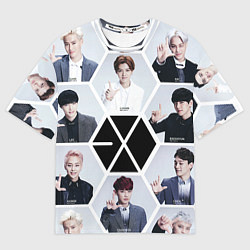 Футболка оверсайз мужская EXO Boys, цвет: 3D-принт